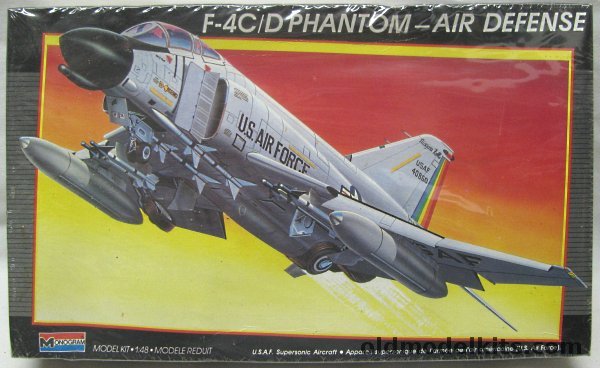 Monogram 1/48 F-4C/D Phantom II - Air Defense Version USAF Niagara Falls, 5821 plastic model kit